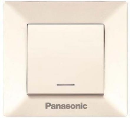 Выключатель PANASONIC WMTC0010-2BG-RES Arkedia  2кл свет крем