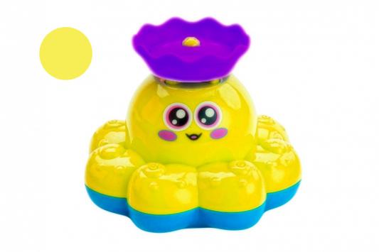 Игрушка детская для ванны «ФОНТАН-ОСЬМИНОЖКА» желтый DE 0248
