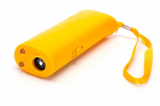 Отпугиватель собак ультразвуковой цвет желтый TD 0360