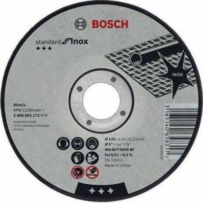 Круг отр. BOSCH Standard for Inox 115x1,6x22 (2.608.603.170)  по нержавеющей стали