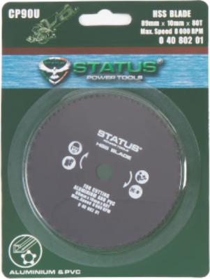 Пильный диск STATUS HSS 80Т   для CP90U 89x10x1мм