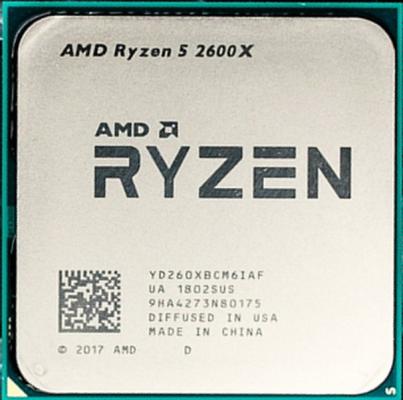 Процессор AMD Ryzen 5 2600X YD260XBCM6IAF Socket AM4 OEM