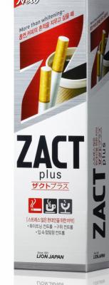Зубная паста CJ Lion "Zact - с эффектом отбеливания кофейного и никотинового налета" 150 гр