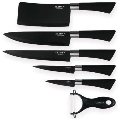 Набор ножей Zeidan Z-3087 черный