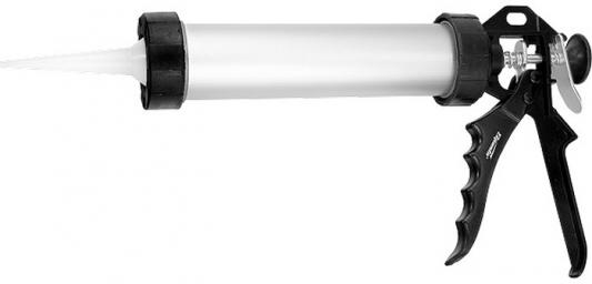 Пистолет для герметика SPARTA 886475  400мл закрытый алюминиевый корпус круглый шток 8 мм