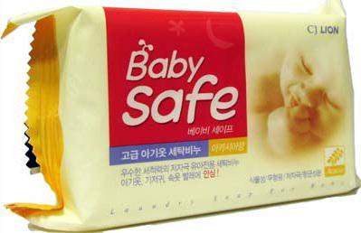 Мыло для стирки детского белья CJ Lion "Baby Safe" с экстрактом акации 190 г
