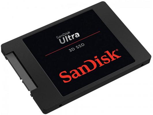 Твердотельный накопитель SSD 2.5" 500 Gb SanDisk Ultra 3D Read 560Mb/s Write 530Mb/s 3D NAND TLC SDSSDH3-500G-G25