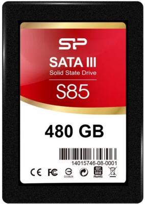 Твердотельный накопитель SSD 2.5" 480 Gb Silicon Power Slim S85 Read 560Mb/s Write 540Mb/s MLC SP480GBSS3S85S25