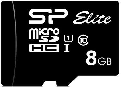 Флеш карта microSDHC 8Gb Class10 Silicon Power SP008GBSTHBU1V10 Elite w/o adapter