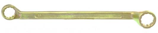 Ключ накидной СИБРТЕХ 24628 (19 / 22 мм)  желтый цинк