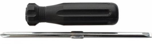Отвертка КУРС 56208  с переставным жалом черная ручка 6x70мм