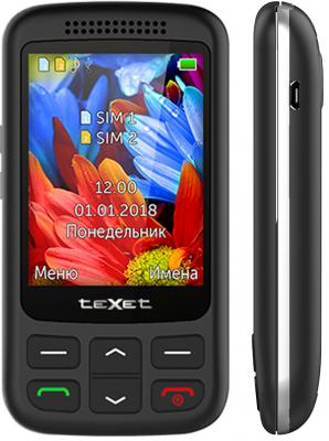 Мобильный телефон Texet TM-501 черный