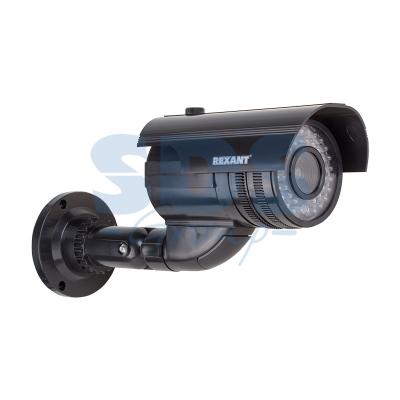 Муляж камеры уличной, цилиндрическая (черная)  REXANT 42-0250