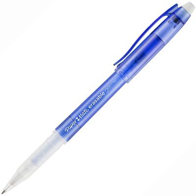 Ручка с гелевыми стираемыми чернилами InkJoy Erasable Gel,с ластиком, синяя, 0.7 мм
