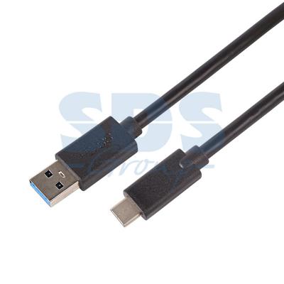 Шнур Type-C USB 3.0 1м REXANT 18-1880 круглый черный