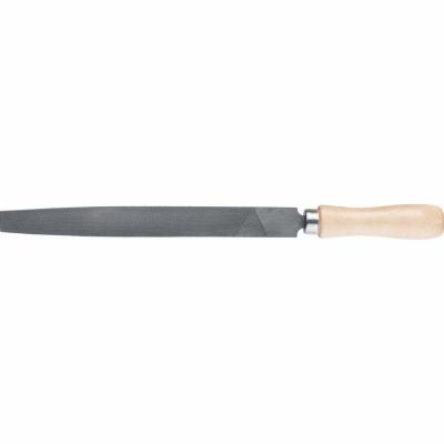 Напильник СИБРТЕХ 16229 250мм плоский деревянная ручка