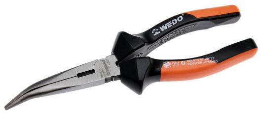 Длинногубцы WEDO 17-200/30R9  Изогнутые, с режущими кромками 200 мм Made In Germany