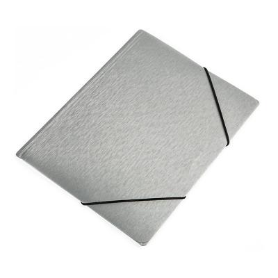 Папка на резинках SIMPLE, ф.А5, серый, материал PP, плотность 600 мкр