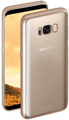 Чехол Deppa Чехол Gel Plus Case матовый для Samsung Galaxy S8, золотой, Deppa