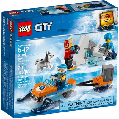 Конструктор LEGO City: Арктическая экспедиция - Полярные исследователи 70 элементов 60191