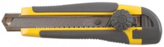 Нож FIT 10255  технический 18мм усиленный вращ.прижим лезвие 15 сегментов
