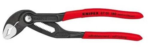 Ключ KNIPEX 8701300 -"КОБРА" 300мм универсальные переставные с пластмас нескользящими чехлами