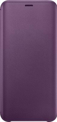 Чехол (флип-кейс) Samsung для Samsung Galaxy J6 (2018) Wallet Cover фиолетовый (EF-WJ600CVEGRU)