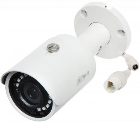 Камера IP Dahua DH-IPC-HFW1431SP-0280B CMOS 1/3" 2.8 мм 2688 x 1520 Н.265 H.264 H.264+ H.265+ Ethernet RJ-45 PoE белый