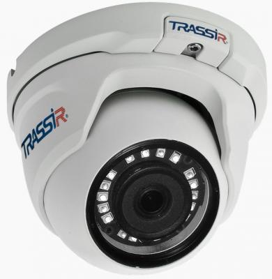 Камера IP Trassir TR-D8121IR2 v2 CMOS 1/2.7" 2.8 мм 1920 x 1080 H.264 RJ-45 PoE белый