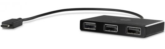 USB hub USB Type-C HP Z8W90AA 3 х USB 3.0 черный