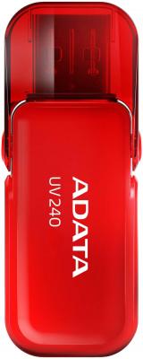 A-DATA Flash Drive 16Gb UV240 AUV240-16G-RRD {USB2.0, Red}