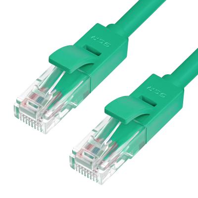 Greenconnect Патч-корд прямой, малодымный LSZH 1.0m UTP кат.5e, зеленый, 24 AWG, литой, ethernet high speed 1 Гбит/с, RJ45, T568B, GCR-50695(GCR-50695)