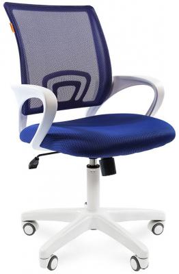 Офисное кресло Chairman    696    Россия    белый пластик TW-10/TW-05  синий [7014839]