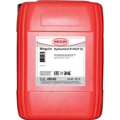 Минеральное гидравлическое масло Meguin Hydraulikoil R HVLP 32 20 л 48040