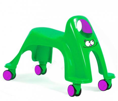 Каталка детская «ВИХРЬ» зеленый Neon Whirlee