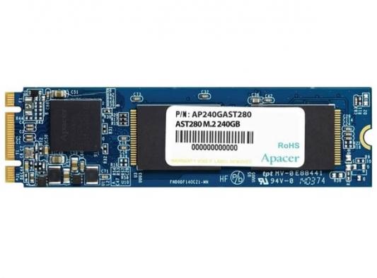 Твердотельный накопитель SSD M.2 120 Gb Apacer AP120GAST280-1 Read 500Mb/s Write 470Mb/s 3D NAND TLC