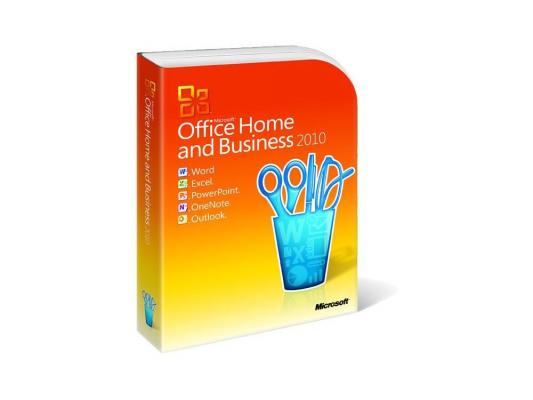 Программное обеспечение Microsoft Office Home and Business 2010 32-bit/ x64 Russian DVD (T5D-00415)