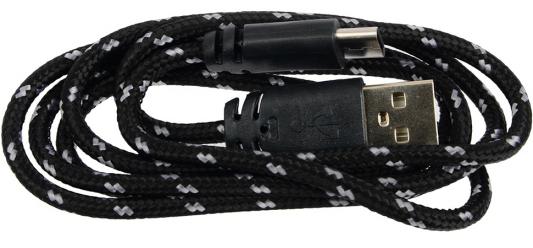USB кабель "LP" USB Type-C в оплетке (черный/европакет) 0L-00030572