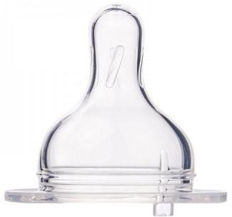 Соска для бутылочек с шир. горлом Canpol EasyStart силикон., 1 шт, арт. 21/719, поток для новорожд.