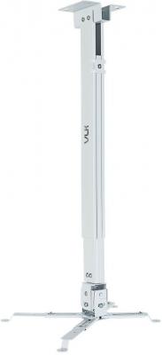 Кронштейн для проекторов VLK TRENTO-84w Белый, настенный/потолочный, max 15 кг, 3 ст своб/, наклон ±15°, от потолка 700-1200 мм