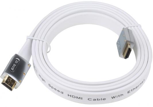 Кабель HDMI 1.8м AOpen ACG545A-W-1.8M плоский белый