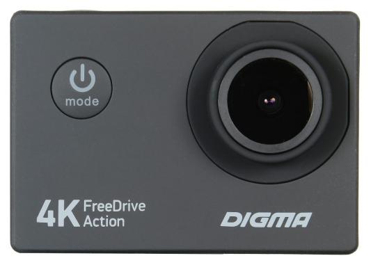 Видеорегистратор Digma FreeDrive Action 4K черный 8Mpix 2448x3264 2160p 120гр.