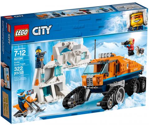 Конструктор LEGO City: Арктическая экспедиция - Грузовик ледовой разведки 322 элемента