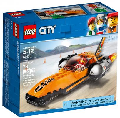 Конструктор LEGO City: Гоночный автомобиль 78 элементов