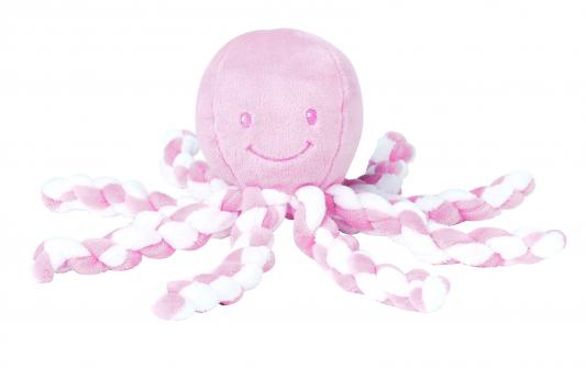 Мягкая игрушка осьминог Nattou Осьминог полиэстер плюш розовый 23 см