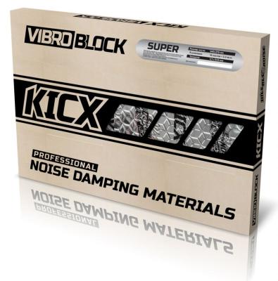 Мастичная виброизоляция Kicx Vibroblock Super