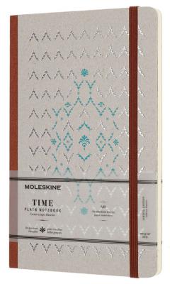 Блокнот Moleskine Limited Edition TIME NOTEBOOKS LCTM33P Large 130х210мм обложка картон 140стр. линейка коричневый
