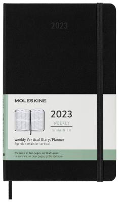 Еженедельник датированный Moleskine CLASSIC WKLY VERTICAL Large 130x210 мм картон DHB12WV3