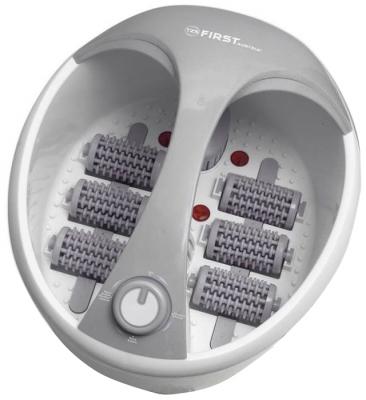 8115-1 Массажная ванночка для ног FIRST, 450 Вт, 15 см, поддерж.темп., 4 вида массажа, White/grey