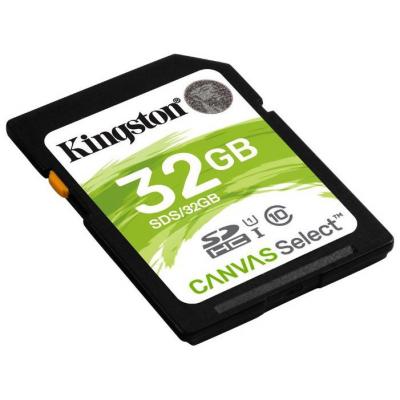 SecureDigital 32Gb Kingston SDS/32GB {SDXC Class 10, UHS-I}